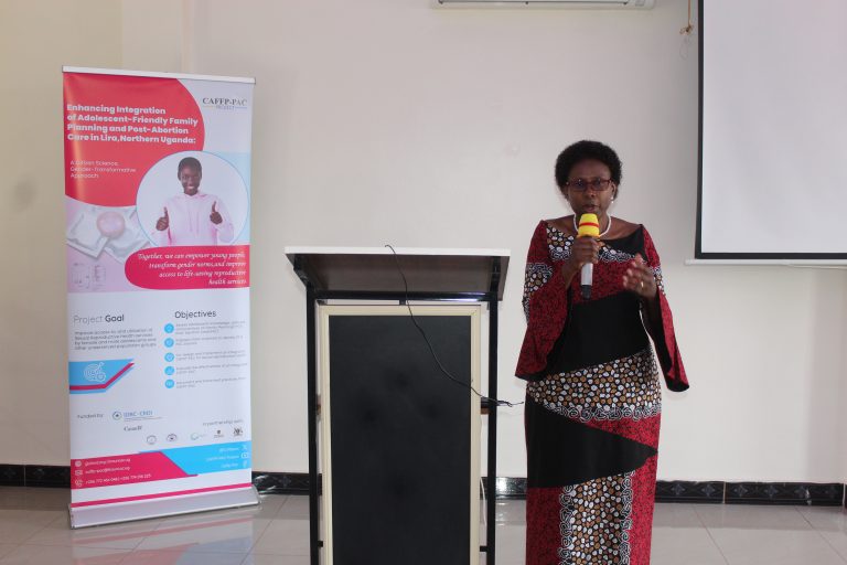 Dr. Jane Ruth Acen speaks at the launch