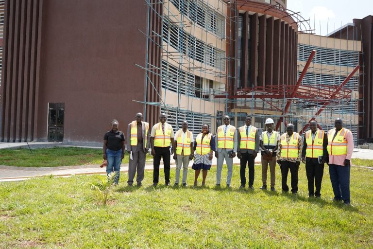 Lira University’s multi-billion shillings Administration Building gets 95% completion level