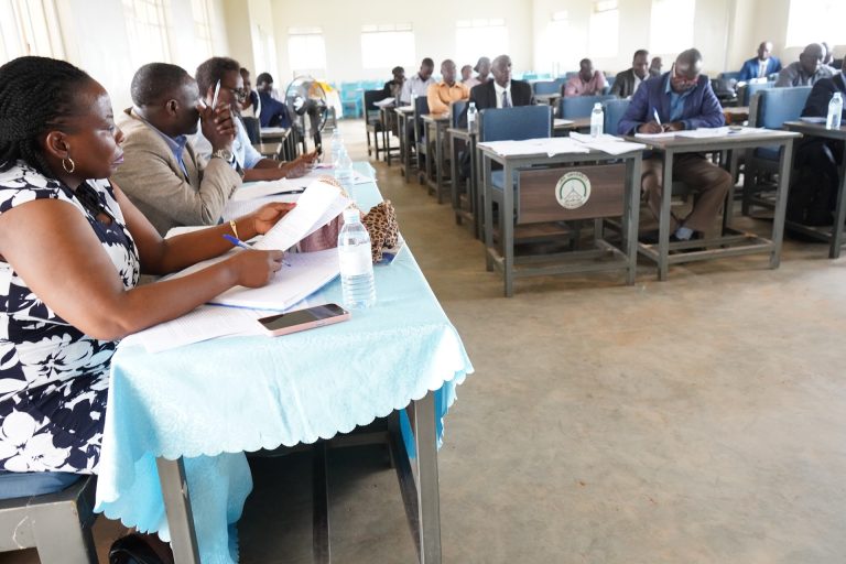 Lira University VC commends staff for the team spirit and effective service delivery