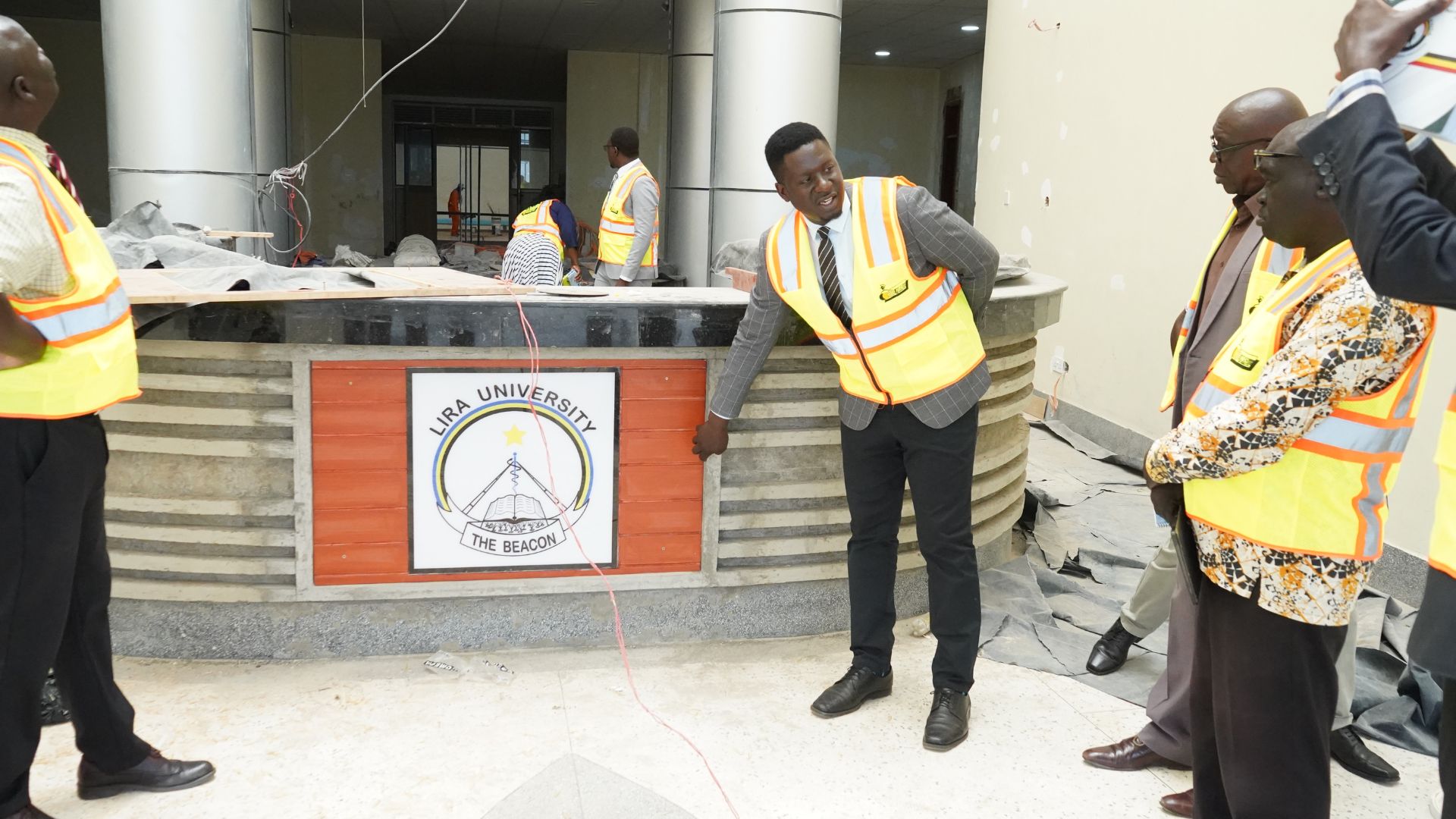 Lira University’s multi-billion shillings Administration Building gets 95% completion level