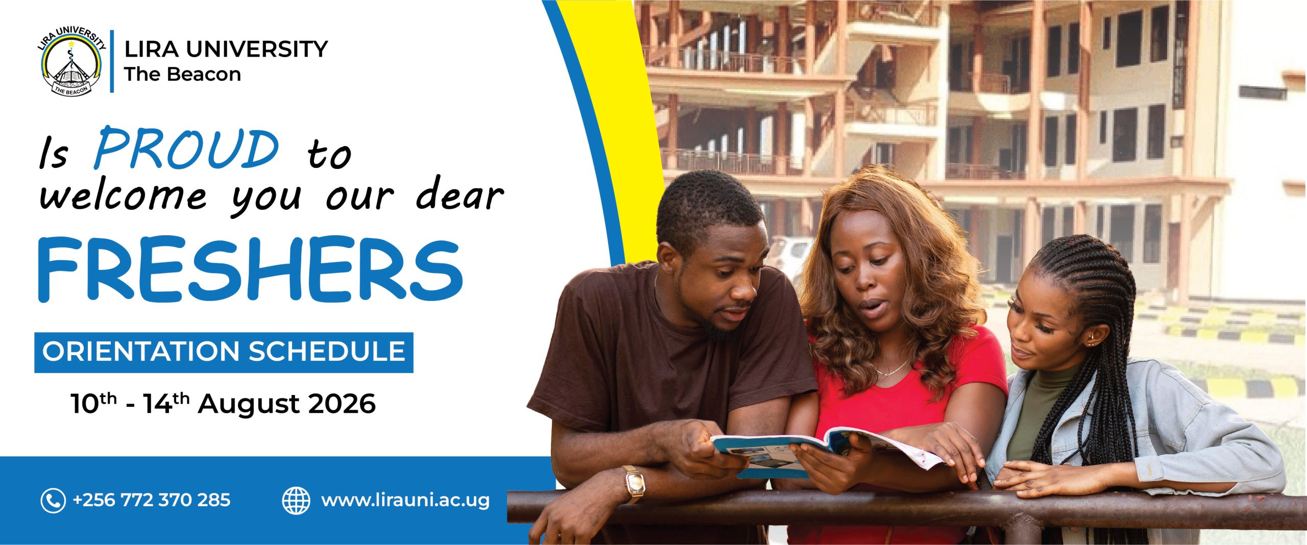 Lira University Welcomes Freshers